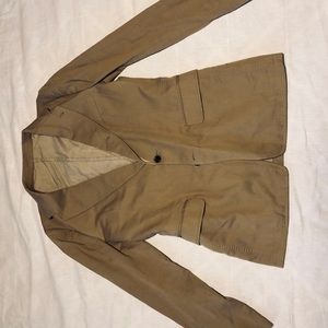 Dries Van Noten mens beige khaki blazer 38r